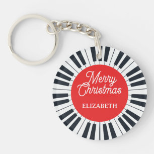 Piano Circle Clé Joyeux Noël Pianiste Musicien