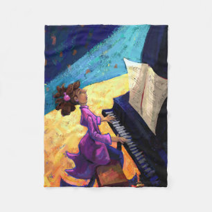 Piano Concert Fleece Blanket