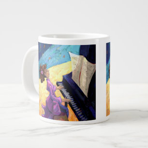Piano Concert Large Coffee Mug