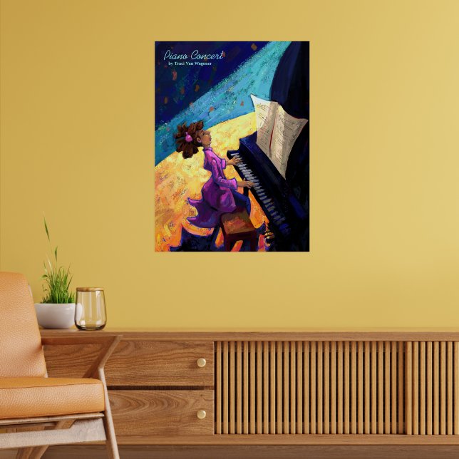 Piano Concert Poster (Living Room 2)