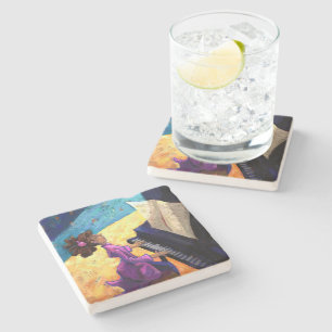 Piano Concert Stone Coaster