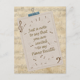 Piano Considérant Invitation