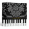 Piano  (Damask Print) Binder