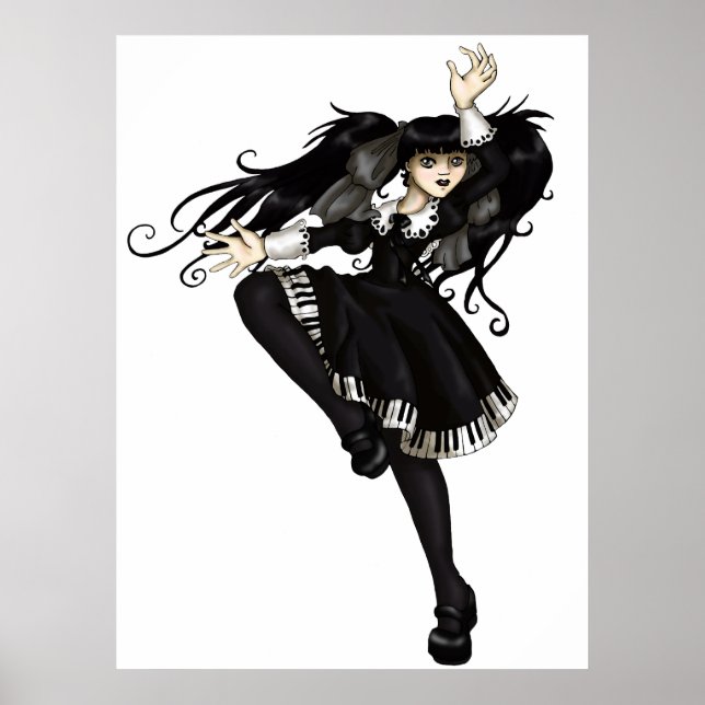 Piano Dance Poster (Front)