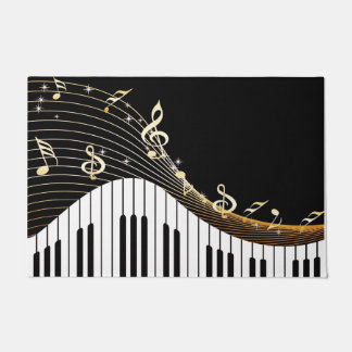 Piano Doormat, Piano Lover Gift, Music Love Rugs