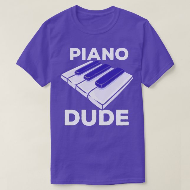 Piano Dude T-Shirt (Design Front)