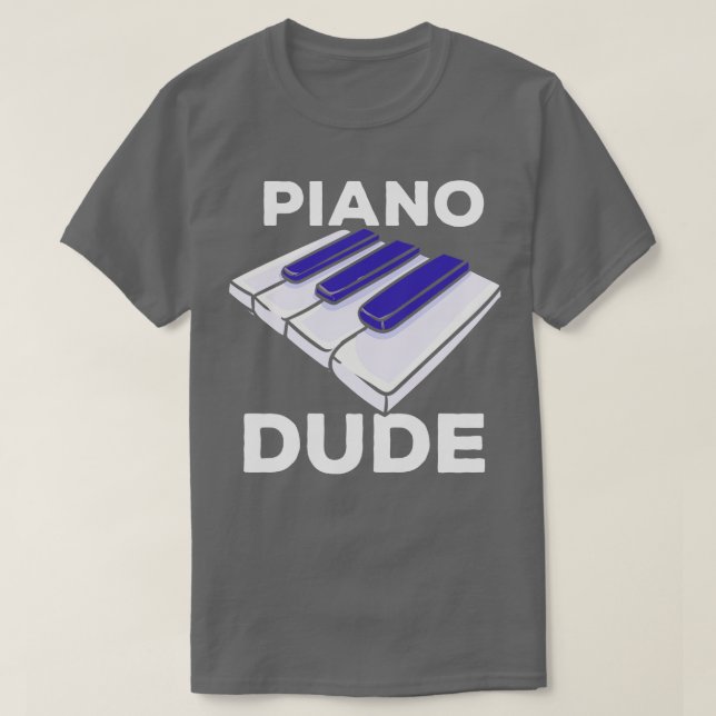 Piano Dude T-Shirt (Design Front)