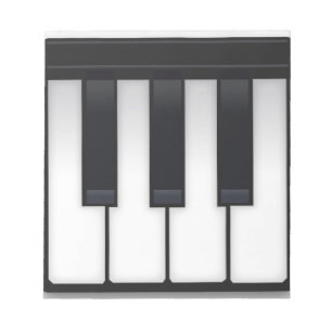Piano Emoji Notepad