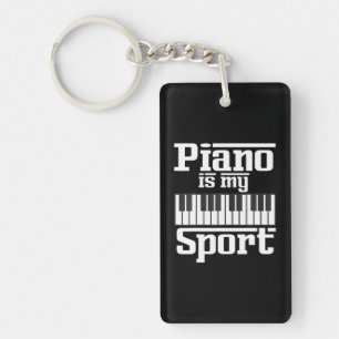 Piano Est Mon Sport Drôle Pianiste Musique Clavier