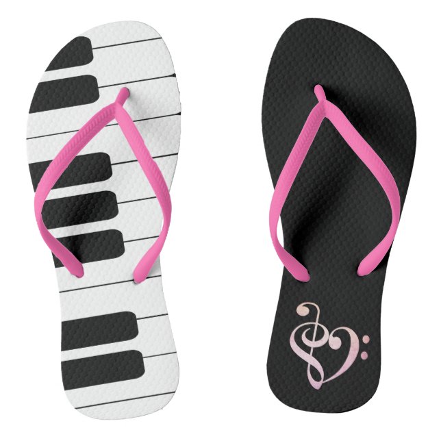 Piano Flip Flops (Footbed)