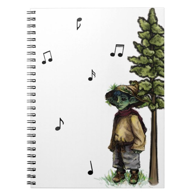 Piano Forest carnet - Grass Goblin (Devant)