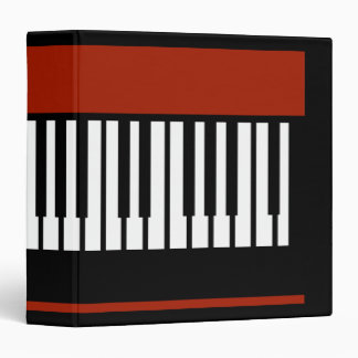 Piano Fun Music Art Design Epic Keyboard Binder