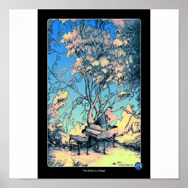 Piano Garden Poster (Front)