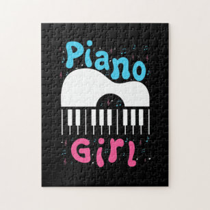 Piano Girl Jigsaw Puzzle