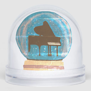 Piano in a Snow Globe- Wrapping Paper Snowglobe