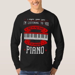 Piano Instrument Classical Music Pianist Orchestra T-Shirt