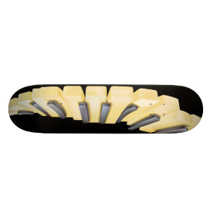 Piano Ivory Skateboard