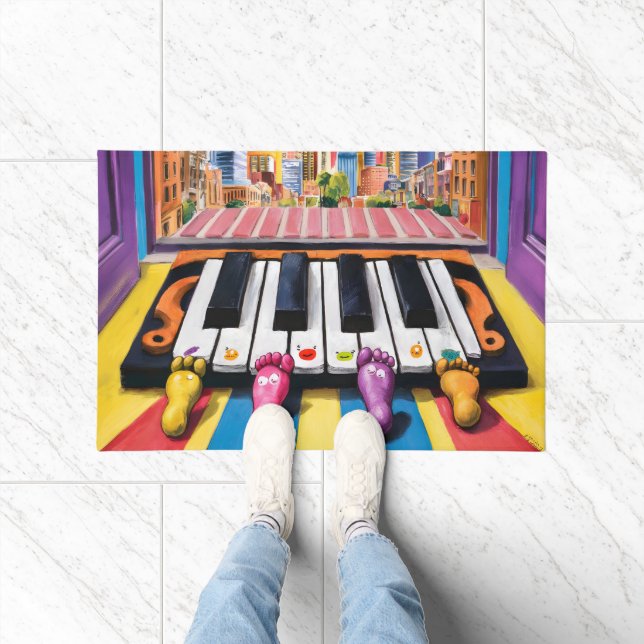 Piano Key Doormat (Indoor)