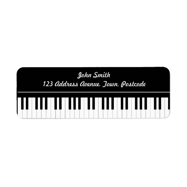 Piano keyboard (Front)