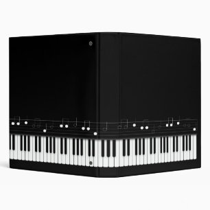 Piano keyboard binder