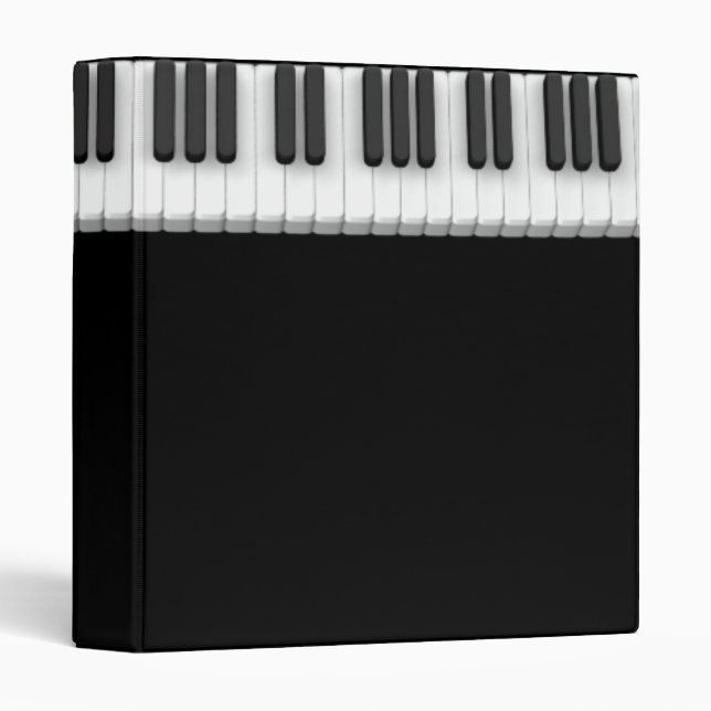 Piano keyboard binder (Front/Spine)