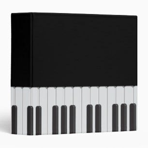 Piano keyboard binder