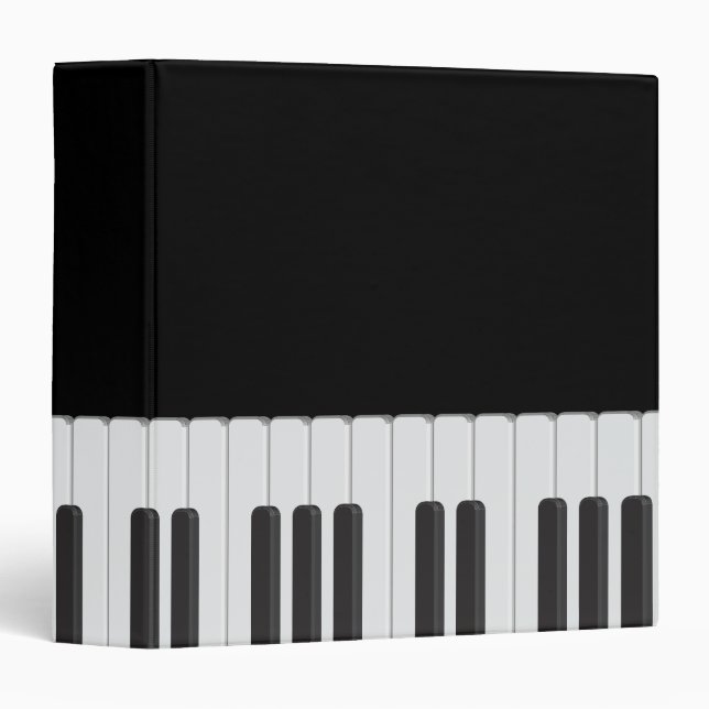 Piano keyboard binder (Front/Spine)
