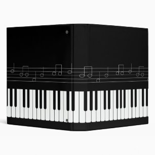 Piano keyboard binder