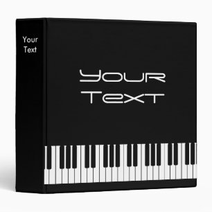 Piano Keyboard Binder 1 1/2"