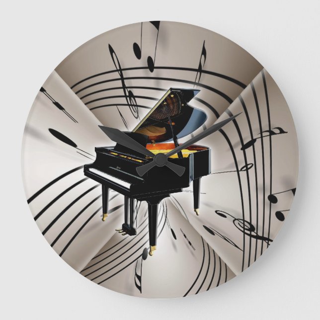 Piano Keyboard Clock (Front)