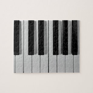 Piano Keyboard Custom Jigsaw Puzzle