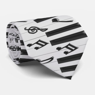 Piano Keyboard Design Tie