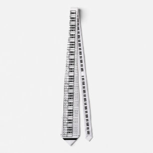 Piano Keyboard Diagram Tie