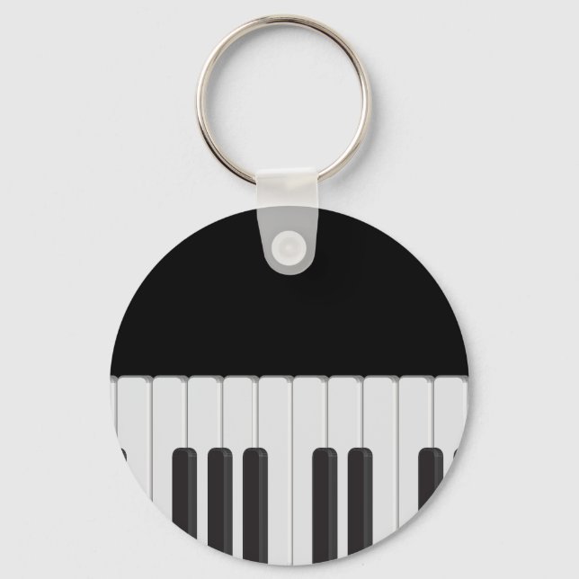 Piano keyboard keychain (Front)