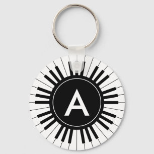 Piano keyboard Keychain