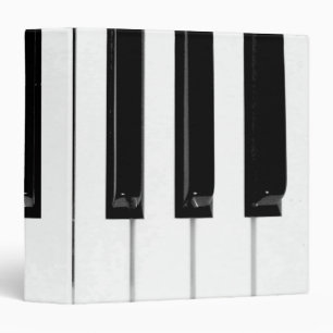 Piano Keyboard Keys Binder
