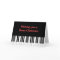 Piano Keyboard Keys Christmas Card