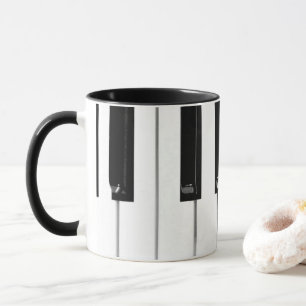 Piano Keyboard Keys Mug