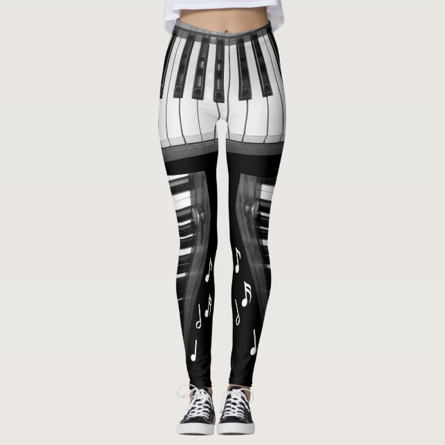 Piano Keyboard leggings (Front)