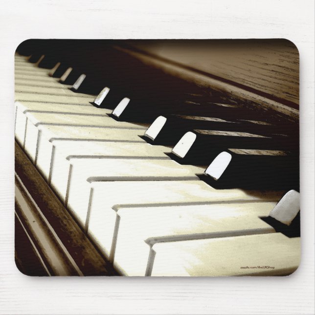 Piano Keyboard Music-amoureux du Tapis de souris d (Devant)