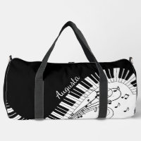 Piano Keyboard Music Design  w/ Name