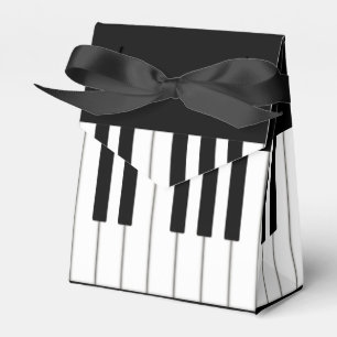 Piano Keyboard Music Event Recital Personalized Favor Box