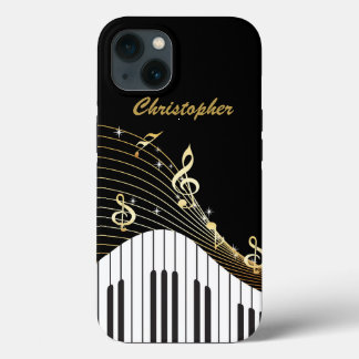 Piano Keyboard Music  iPhone 13 Case