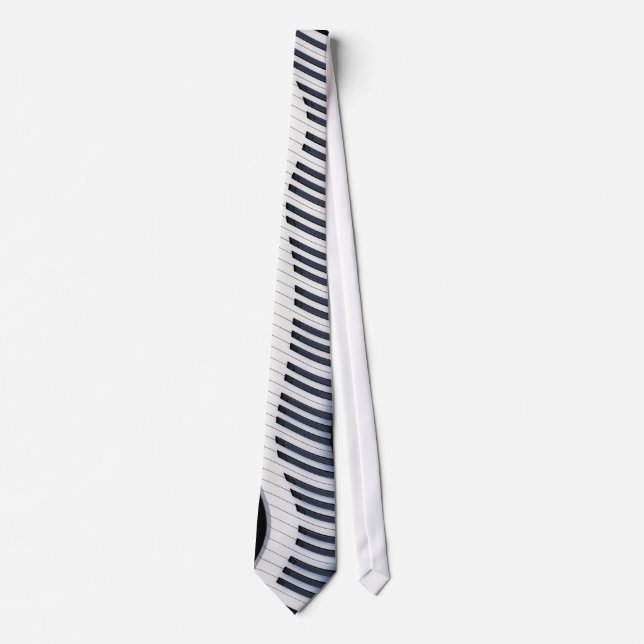 PIANO KEYBOARD Music Lover Neck Tie (Front)
