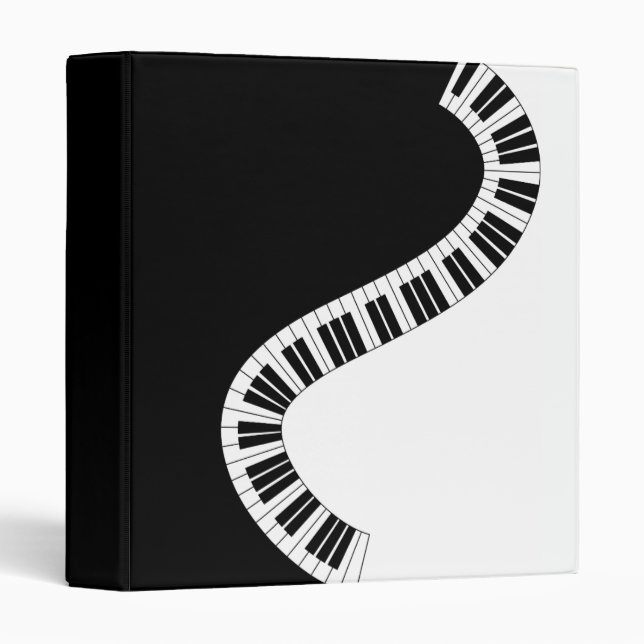 Piano Keyboard Musical Binder (Front/Spine)