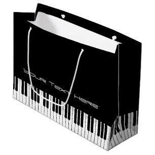 Piano Keyboard Organ Large Gift Bag