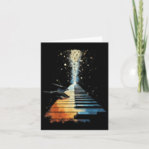 Piano Keyboard Pianist  Card