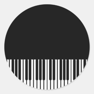 Piano Keyboard Sticker