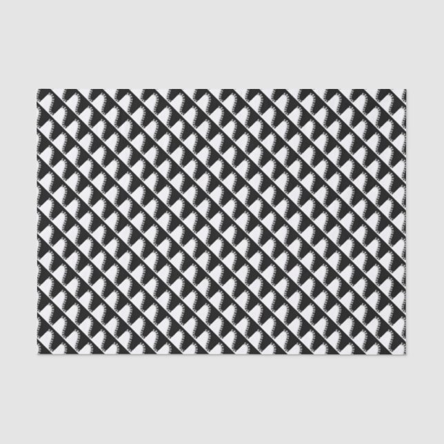 Piano Keyboard Tissue Paper (Front)