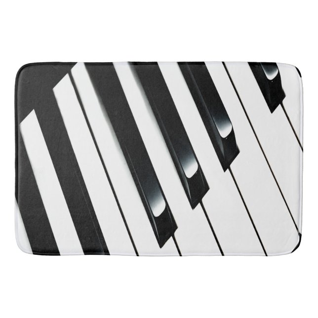 Piano Keys Bath Mat (Front)